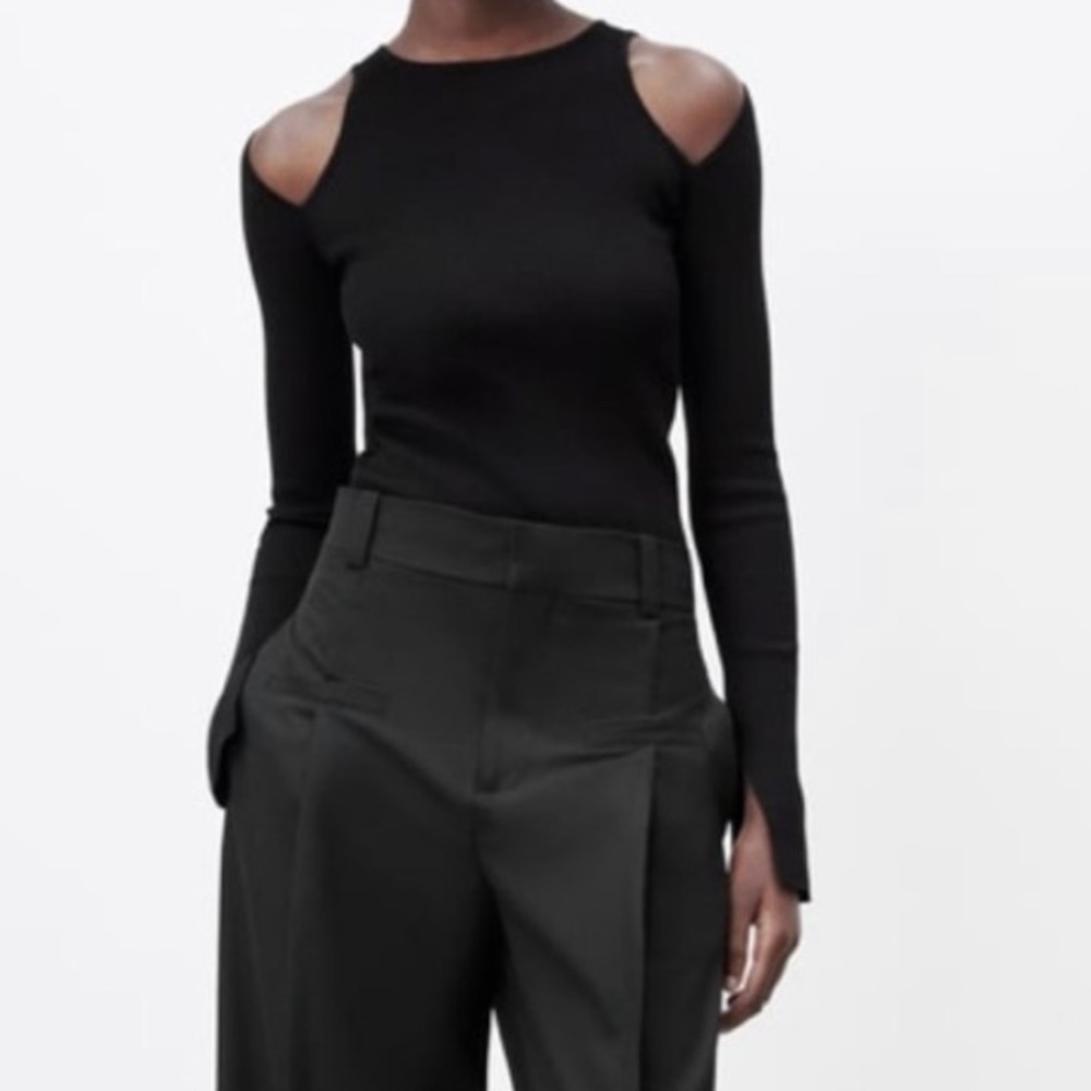 Cold Shoulder Knit